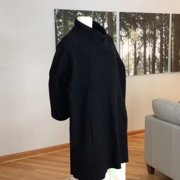 Zara Black High-necked Tunic - Picture 4 of 7